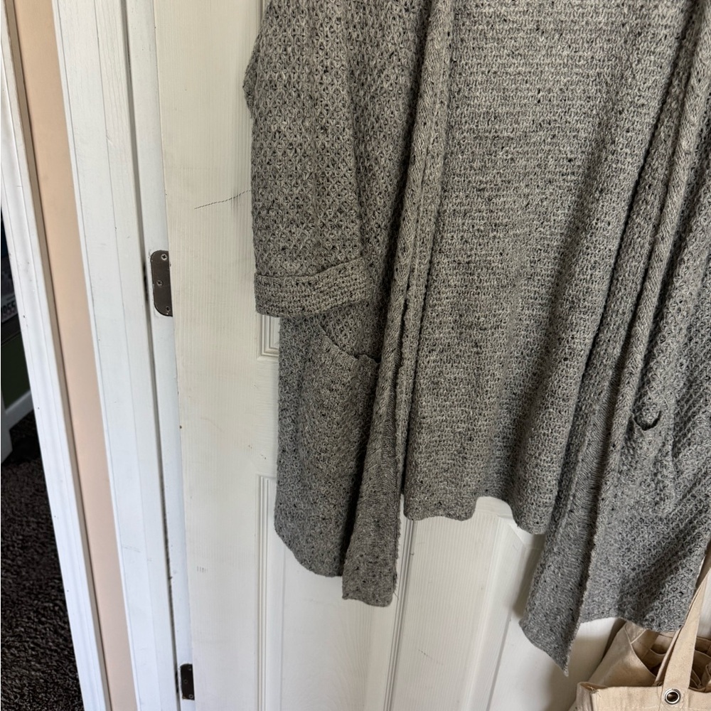 👗 Style & Co. Gray Knit Cardigan Sweater - Picture 4 of 4